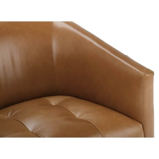 Picture of Pate Leather Swivel Chair